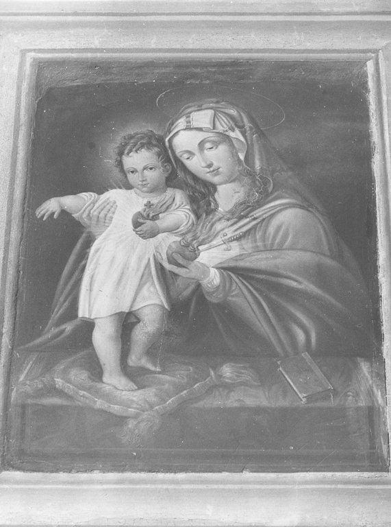 Madonna con Bambino (dipinto) - ambito Italia centrale (sec. XVIII)